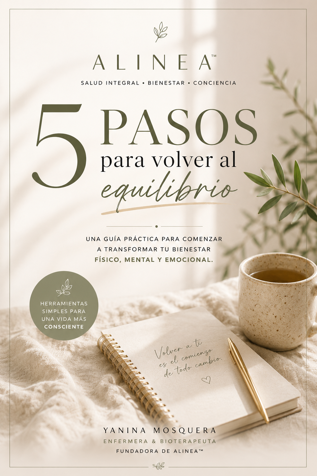 Guia Gratuita: 5 pasos para volver al equilibrio
